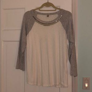 Jcrew gem lined shirt